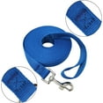 thumbnail image 2 of Nylon Training Dog Leash for Small Medium Large Dogs, 20ft Long Leash Dog/Puppy Lead for Obedience Recall Training, Camping (20ft, Blue), 2 of 6