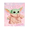 thumbnail image 3 of Baby Yoda Girls Pajamas Sleep Set, 2-Piece, Sizes 4-12, 3 of 4