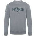 thumbnail image 2 of Men's Levelwear Gray Seattle Kraken Zane Carve Pullover Sweatshirt, 2 of 3