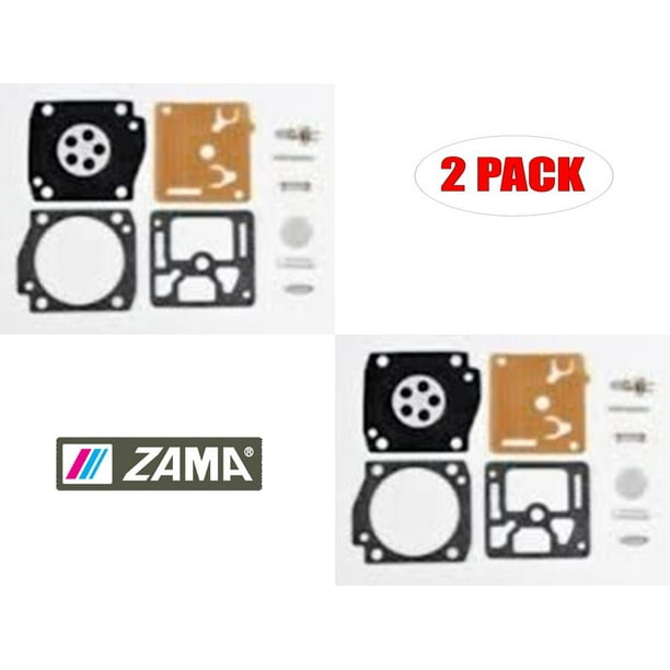Zama 2 Pack Carburetor Repair Kit RB602PK