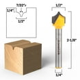 thumbnail image 4 of Grooving Router Bit Set - 1/4" Shank - Yonico 17155q, 4 of 13