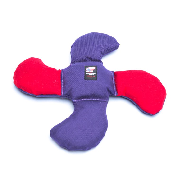 American Dog Classics Lucky Star Dog Squeaky Toy, Assorted Colors
