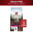 thumbnail image 6 of Purina ONE True Instinct Dry Dog Food, Grain-Free High Protein with Real Beef, 3 lb Bag, 6 of 10