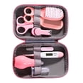thumbnail image 1 of Juego de cepillo de dientes y cepillo para el cabello para bebés, juego de cuidado de la salud del bebé, kit de cuidado de la salud del bebé, kit de termóm, 1 of 12
