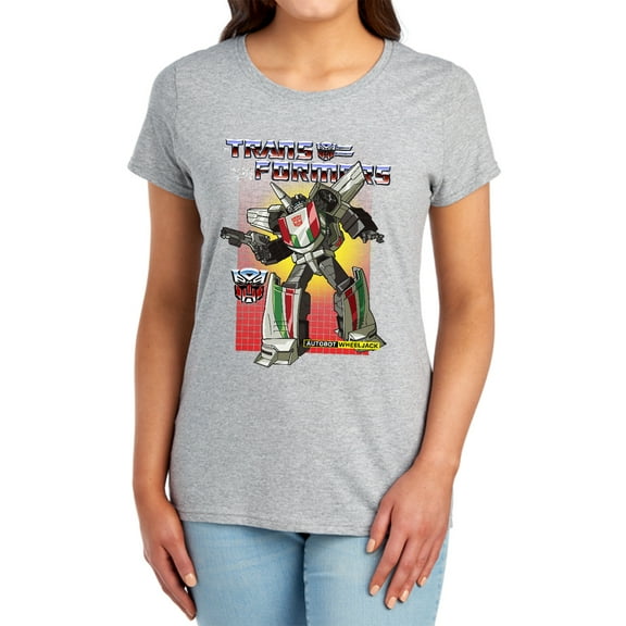 Transformers Wheeljack Women's T Shirt, Athletic Heather, Small