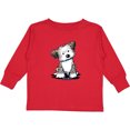 thumbnail image 3 of Inktastic Havanese Puppy Boys or Girls Long Sleeve Toddler T-Shirt, 3 of 5