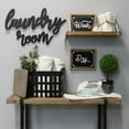 thumbnail image 5 of Stratton Home Decor Signe de Script de Décoration de Mur de Buanderie en Bois, 5 of 5