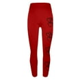 thumbnail image 5 of QATAINLAV Women's Valentines Day Leggings Heart Graphic Print Legging Pants Stretch High Waisted Tummy Control Yoga Pants Full Length Workout Tights Red S, 5 of 7