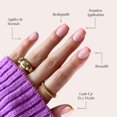 thumbnail image 3 of Set de uñas Glamnetic Macarons Short Squoval 30 de Press On Nails, 3 of 6