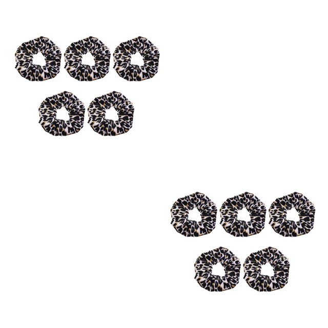 Minnieouse Paquete de 5 gomas para el pelo para mujer, moda elástica, fiesta en la playa, oficina, escuela, corbata, coleta, soporte, diadema Type3 NO3
