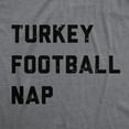 thumbnail image 2 of Womens Turkey Football Nap T Shirt Funny Thanksgiving Dinner Tee for Ladies Womens Graphic Tees, 2 of 9