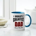 thumbnail image 4 of CafePress - Greatest Dad Semi Finalist Mug - 11 oz Ceramic Mug - Novelty Coffee Tea Cup, 4 of 4