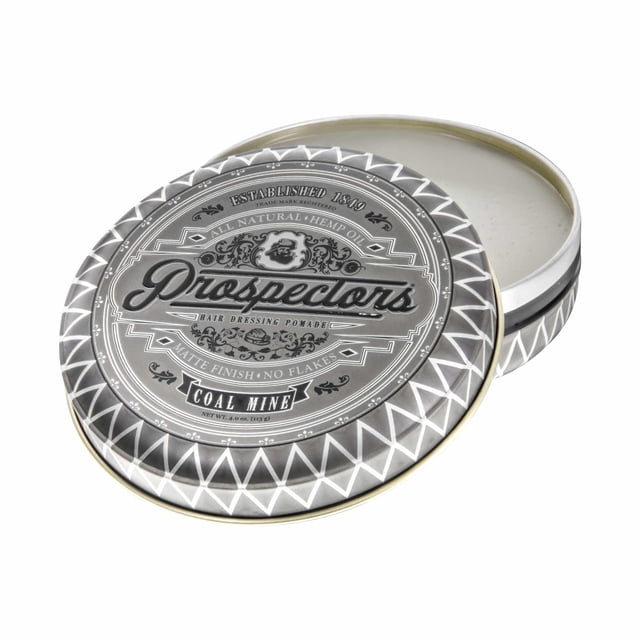 PROSPECTORS Coal Mine Matte Clay Hair Pomade 4 oz. Tin Can