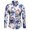 White, variant on IROINNID Graphic Shirts for Men Rose Printed Seaside Holiday Style Long -Sleeved Shirt,Red