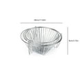 thumbnail image 4 of 3-Tier Expandable Hanging Fruit Basket | Metal Kitchen Storage Organizer | Foldable Vegetable Basket for Kitchen Living Room | Space-Saving Design, 4 of 4