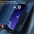 thumbnail image 5 of JETech Case for Samsung Galaxy Tab S9 Ultra 14.6-Inch with S Pen Holder, PU Leather Business Folio Stand Protective Tablet Cover with Pocket & Straps, Auto Wake/Sleep, Multi-Angle Viewing (Navy), 5 of 6