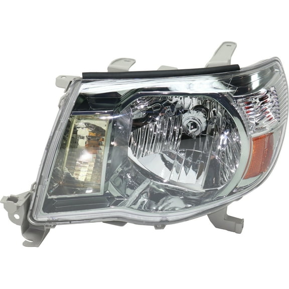 Headlight Compatible With 2005-2011 Toyota Tacoma Left Driver Halogen With bulb(s)