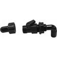 thumbnail image 2 of T-H Marine Supplies AHV-90-DP 0.75 in. Barbed 90 Degree Aerator Head with Shut-off Valve, Black, 2 of 2