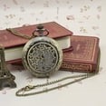 thumbnail image 2 of Kiplyki Personalized Pattern Steampunk Vintage Quartz Roman Numerals Pocket Watch, 2 of 5