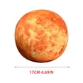 thumbnail image 3 of Planet Toys, 6.7" Planet Pillow Faux Round Doll, Space Planet Stuffed Plush Toy, Plush Educational Science Model Pillow for Children's Solar System Learning, 3 of 6