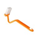 thumbnail image 3 of Langgg Color random Home Hotel Bathroom Kitchen V Shape Brush Toilt Rim Easy Clean Corner Brush Curved Handle, 3 of 9