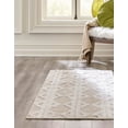 thumbnail image 3 of Sabrina Soto Casa Runner Geometric Casual Runner Rug, Beige, 2'3" x 8', 3 of 3