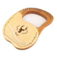 thumbnail image 1 of 21 21 Metal Strings Lyre Harp Box Lyre Harp Spruce Topboard Mahogany Backboard String Instrument with Tuning Wrench Strings Picks Music Note Sticker, 1 of 7