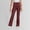 b-Wine13343, variant on Hifoo Child Tween Girls Straight Pants School Uniform Stretchy Leggings Solid Color Comfort Trousers Kids Slacks