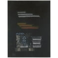 thumbnail image 2 of Winold Reiss 12x14 Black Ornate Wood Framed Double Matted Museum Art Print Titled: Designs for Exhibition of Applied Arts Building, New York World's Fair, 1939.) (Study for Front of the, 2 of 5