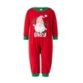 thumbnail image 2 of Family Matching Christmas Pajamas Set Santa Claus Sleepwear Xmas PJS Set for Couples and Kids, 2 of 10