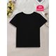 thumbnail image 2 of Adorable Strawberry Print Cotton T-Shirt for Girls - Comfy & Cute Short Sleeve Tee, Perfect Gift for Youngsters & Teens, 2 of 6