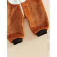 thumbnail image 6 of RUINIXCW Toddler Baby Boy Halloween Horse Costume Kids Cosplay Outfit Infant Fall Winter Clothes Snowsuit Fleece Jumpsuit Long Sleeve Hooded Romper, 6 of 10