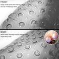 thumbnail image 4 of Extra Long Non-Slip Bath Mat with Drain Holes and Suction Cups, 39 x 16 Inch Mat for Bathtub and Shower, Machine Washable (Clear Grey)  Home Goods, 4 of 10