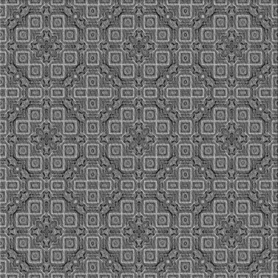Ahgly Company Machine Washable Indoor Square Transitional Gray Wolf Gray Area Rugs, 5' Square