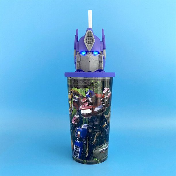 Transformers Cup Topper Rise Of The Beasts figura de Anime, Cubo de palomitas de maíz, decoración de cine exclusiva, juguetes coleccionables, regalos Fivean unisex