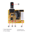 thumbnail image 6 of BLDC 3-Phase Brushless Motor Driver DC5V-15V 2A 15W DC Motor Speed Controller Sensorless Board Module Power Supply, 6 of 8