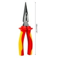 thumbnail image 5 of ZPAQI Heavy Duty Insulated Long Needle Nose Pliers for Cutting and Grippings, 5 of 10