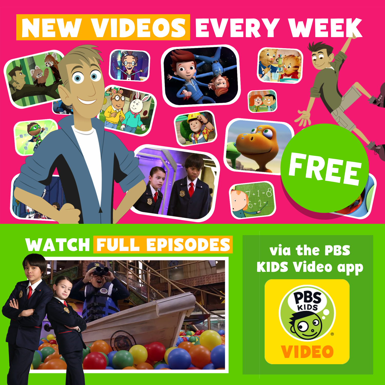 PBS Kids Playtime Pad PBDV704DVDB 7