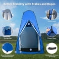 thumbnail image 3 of Carpa de ducha plegable Privacy Tent UMIKOOL DIRECT, 120 x 120 x 200 cm, 3 of 9