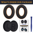 thumbnail image 4 of Almohadillas de gel refrigerante SoloWit para auriculares Bose QC35, 4 of 5