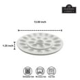 thumbnail image 2 of 10 Strawberry Street Whittier Egg Platter, White, 2 of 5