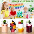 thumbnail image 3 of PENGXIANG 50Pcs Dessert Cups with Spoons 80ML/2.7oz Slanted  Appetizer Cup Mini Clear Parfait Cups Reusable Plastic Mousse Cup Stackable Puddings Serving Cup for Home Party Dessert, 3 of 9