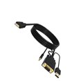 thumbnail image 4 of Cable convertidor Adaptador de video chapado en oro 6 pies Compatible con Potencia 10 pies Baoblaze hdmi a vga, 4 of 8