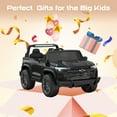 thumbnail image 3 of East doll 24 Volt Power Ride on Toys Car for Big Kids, Licensed Chevrolet 2 Seater Ride-on UTV Cars, 24V Ride ons, 800W Motor, Remote Control, 2-5MPH, Electric Car, Black, 3 of 7