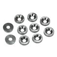 thumbnail image 2 of Tignapoo 10-Pack Billet Aluminum Washers with Screws for Vehicle Customization - Available in 8 Vibrant Colors Including Titanium, Perfect for Fenders, Bumpers, and More, 2 of 6