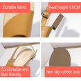 thumbnail image 5 of Amzcrzy Zapatos de mujer,Zapatos de mujer,Zapatillas de mujer, Sandalias planas de mujer, sandalias de playa para mujer, zapatillas casuales antideslizantes de verano Sandalias Mujer Zapatillas De Ca, 5 of 5
