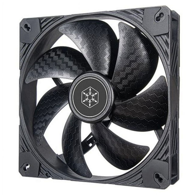 SilverStone Technology SF140B 140 x 25 mm Shark Force 140 Performance Enhanced PWM Fan, Black