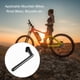 thumbnail image 3 of Advancent Vástago de cuello de cisne para bicicleta, componentes de tubo fijo de repuesto, elevador de manillar de aleación de aluminio, Ciclismo, 3 of 6