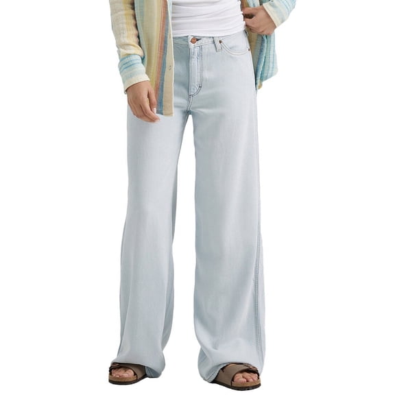 Wrangler womens  Worldwide Superfade Wide Leg Jean, 29x32