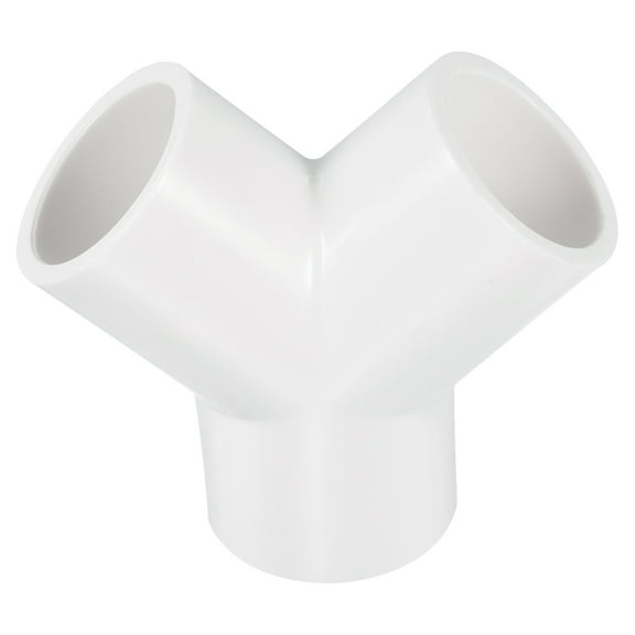 Uxcell Y Shape Joint Connectors Adapters for Garden Home Water Pipe Fittings 0.8" 1